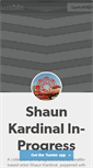 Mobile Screenshot of inprogress.shaunkardinal.com